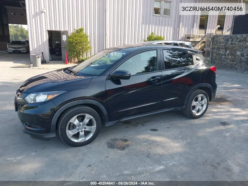 2016 Honda Hr-V Ex VIN: 3CZRU6H54GM740456 Lot: 40204641