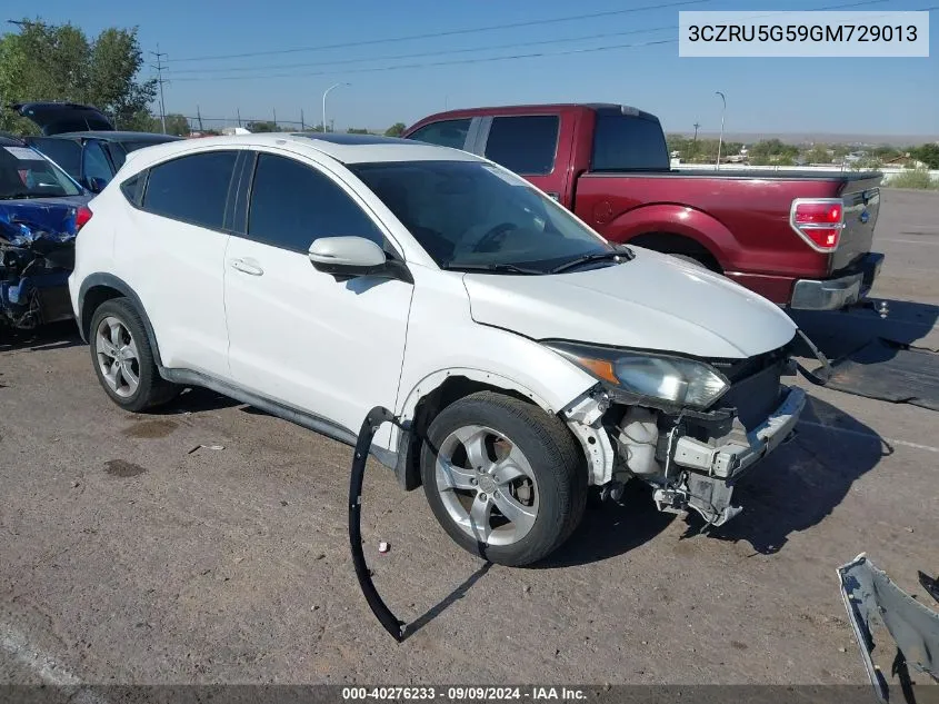 2016 Honda Hr-V Ex VIN: 3CZRU5G59GM729013 Lot: 40276233