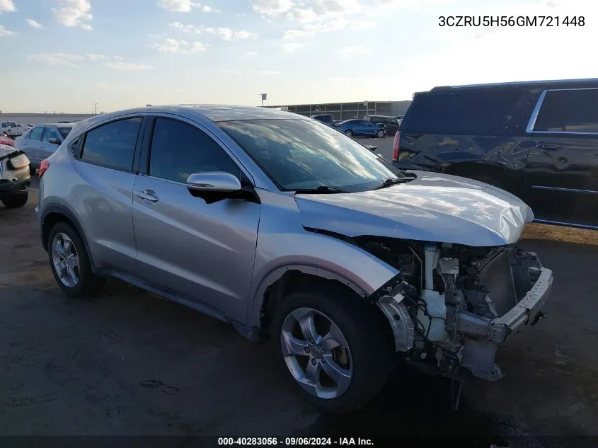 3CZRU5H56GM721448 2016 Honda Hr-V Ex