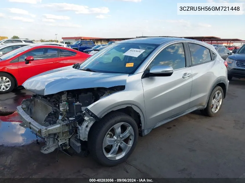 3CZRU5H56GM721448 2016 Honda Hr-V Ex