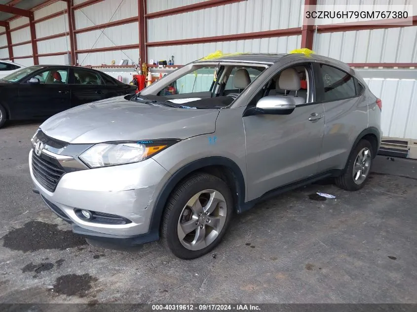 2016 Honda Hr-V Ex-L VIN: 3CZRU6H79GM767380 Lot: 40319612