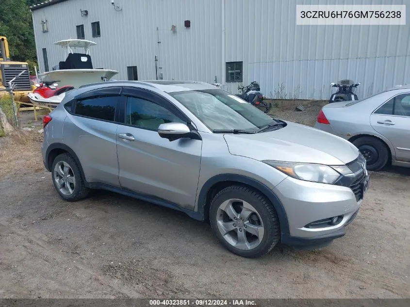 3CZRU6H76GM756238 2016 Honda Hr-V Exl