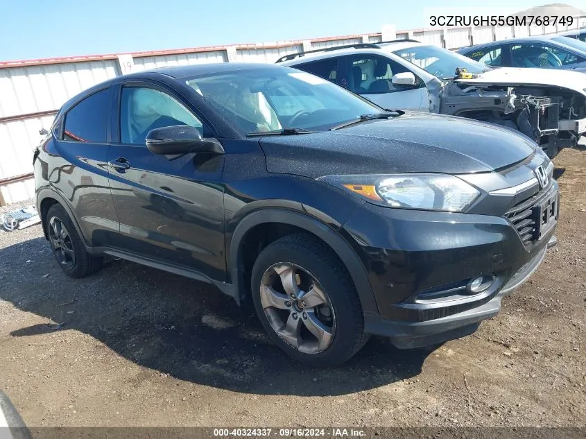 2016 Honda Hr-V Ex VIN: 3CZRU6H55GM768749 Lot: 40324337