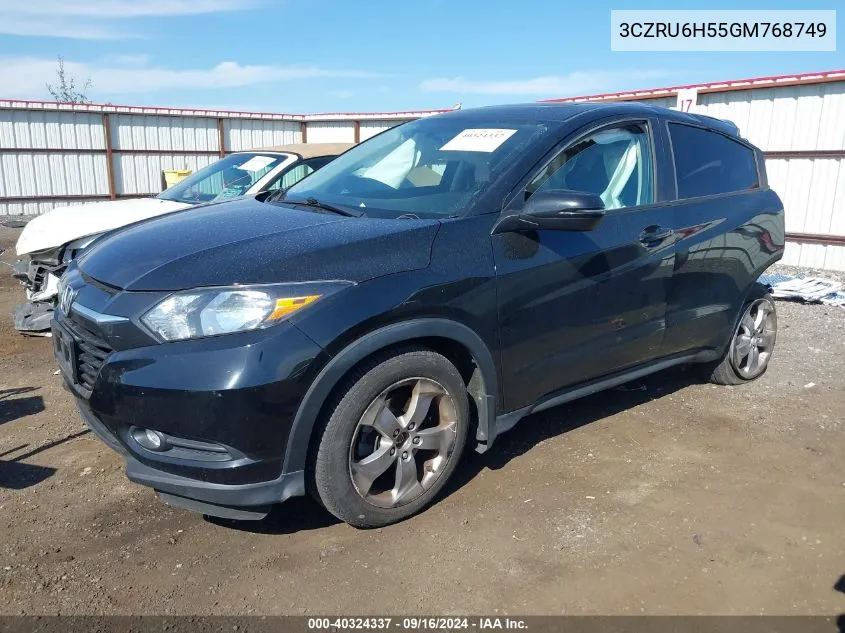 2016 Honda Hr-V Ex VIN: 3CZRU6H55GM768749 Lot: 40324337