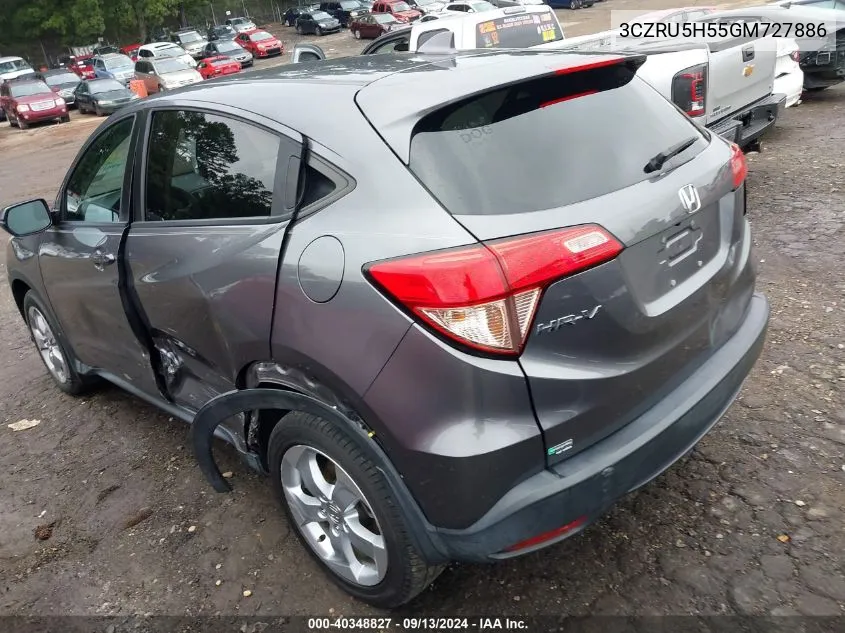 3CZRU5H55GM727886 2016 Honda Hr-V Ex