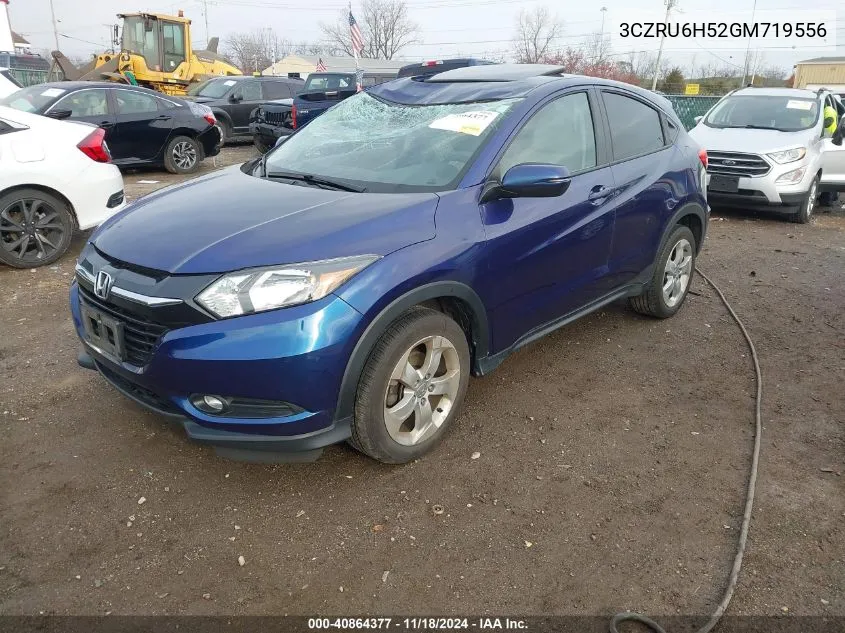 2016 Honda Hr-V Ex VIN: 3CZRU6H52GM719556 Lot: 40864377