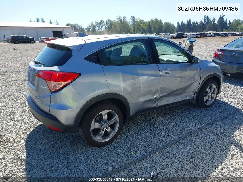 3CZRU6H36HM709435 2017 Honda Hr-V Lx