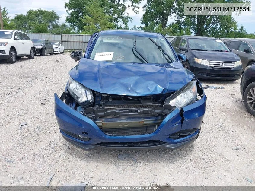 3CZRU6H55HM712554 2017 Honda Hr-V Ex