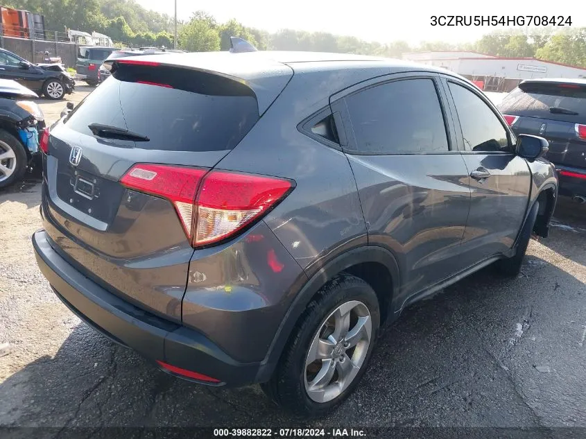 3CZRU5H54HG708424 2017 Honda Hr-V Ex