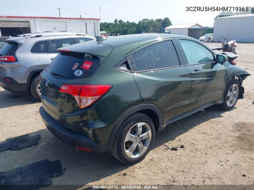 3CZRU5H54HM719165 2017 Honda Hr-V Ex