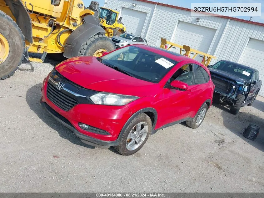 3CZRU6H57HG702994 2017 Honda Hr-V Ex