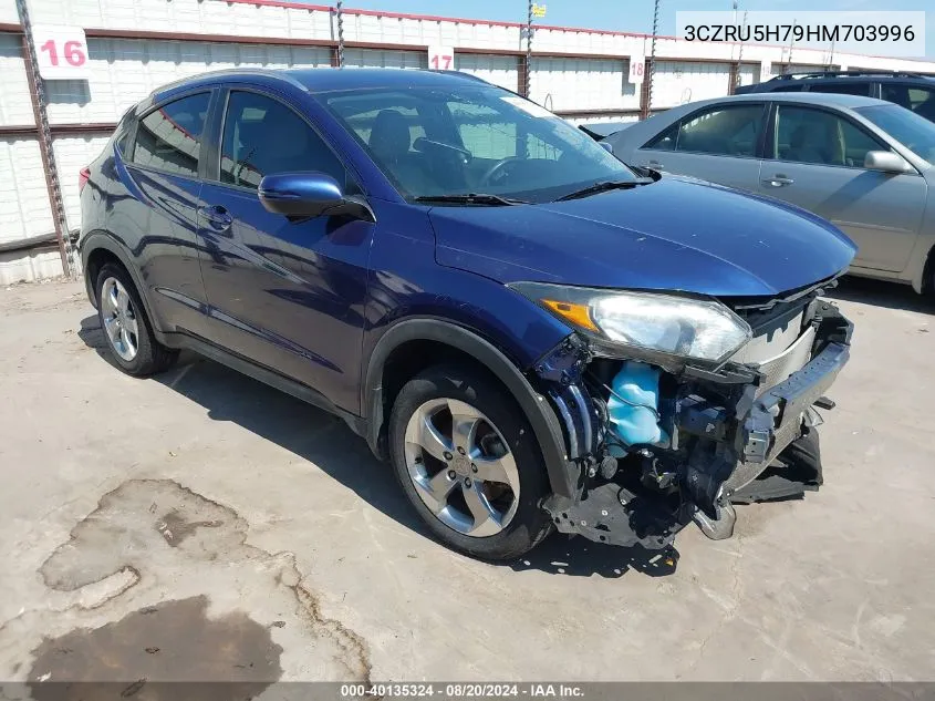 3CZRU5H79HM703996 2017 Honda Hr-V Ex-L