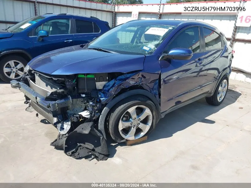 3CZRU5H79HM703996 2017 Honda Hr-V Ex-L