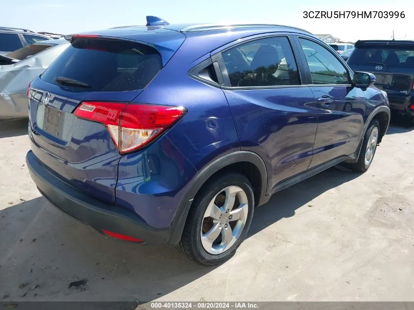 3CZRU5H79HM703996 2017 Honda Hr-V Ex-L