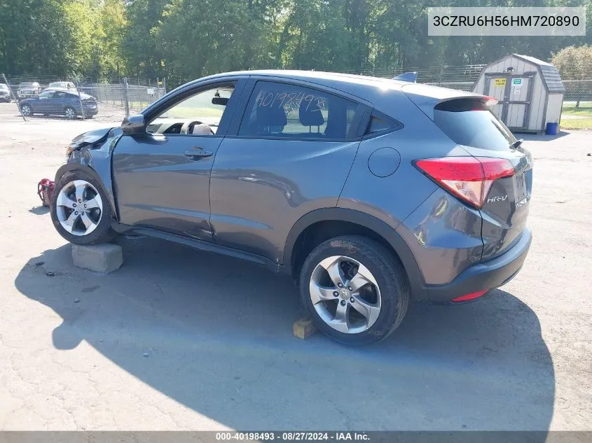 3CZRU6H56HM720890 2017 Honda Hr-V Ex