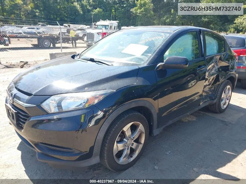 3CZRU6H35HM732740 2017 Honda Hr-V Lx