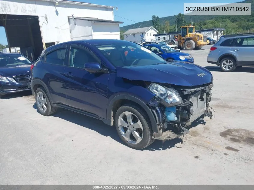 3CZRU6H5XHM710542 2017 Honda Hr-V Ex