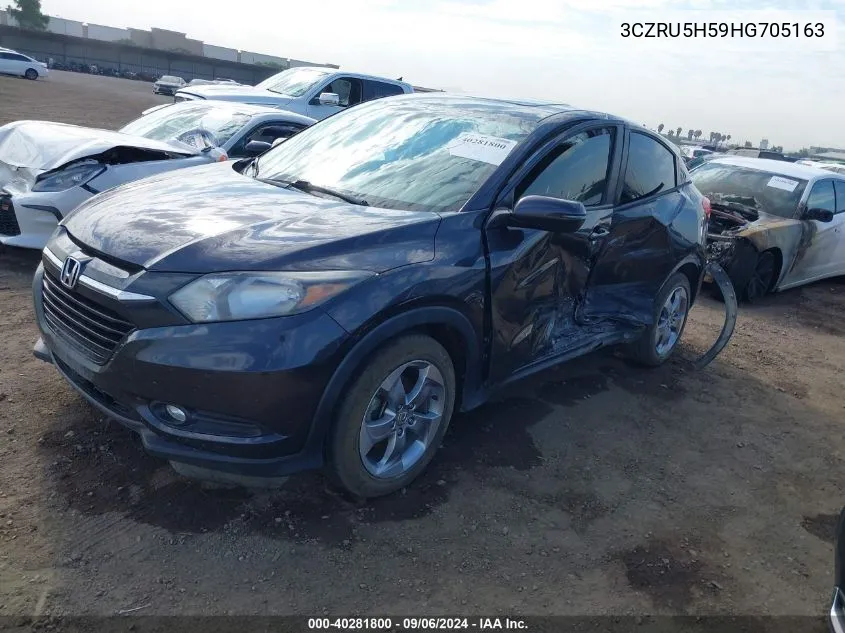 3CZRU5H59HG705163 2017 Honda Hr-V Ex