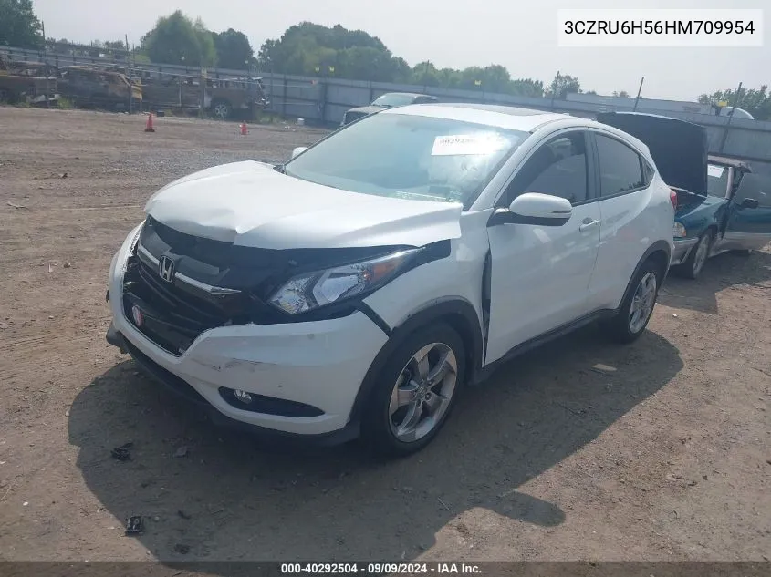 2017 Honda Hr-V Ex VIN: 3CZRU6H56HM709954 Lot: 40292504