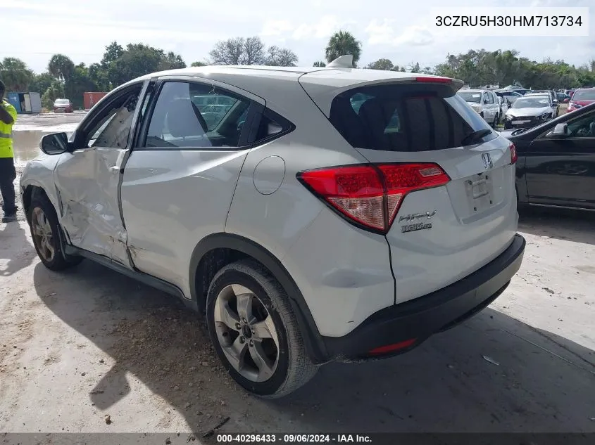 3CZRU5H30HM713734 2017 Honda Hr-V Lx