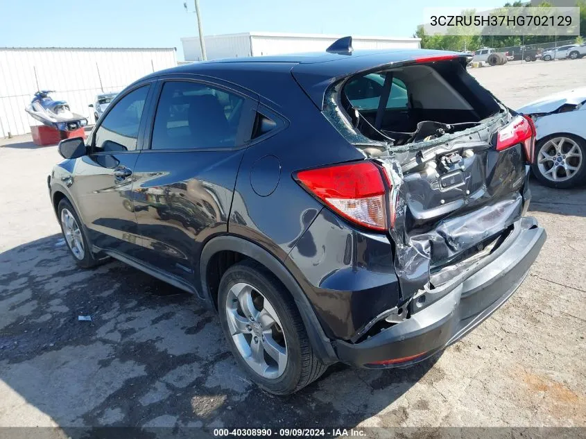 3CZRU5H37HG702129 2017 Honda Hr-V Lx