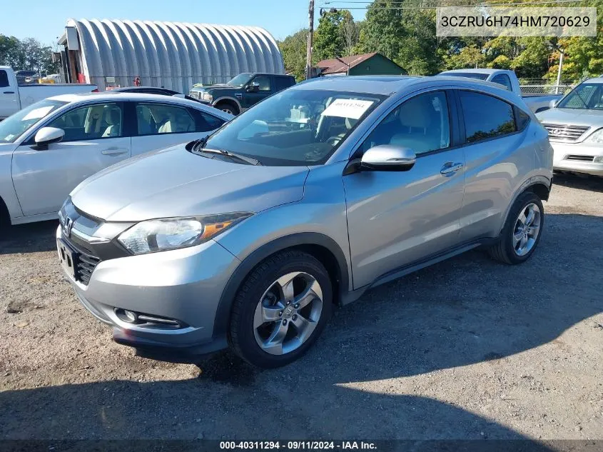 3CZRU6H74HM720629 2017 Honda Hr-V Ex-L