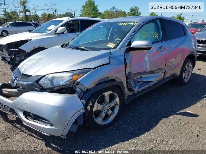 2017 Honda Hr-V Ex VIN: 3CZRU6H56HM727340 Lot: 40321538