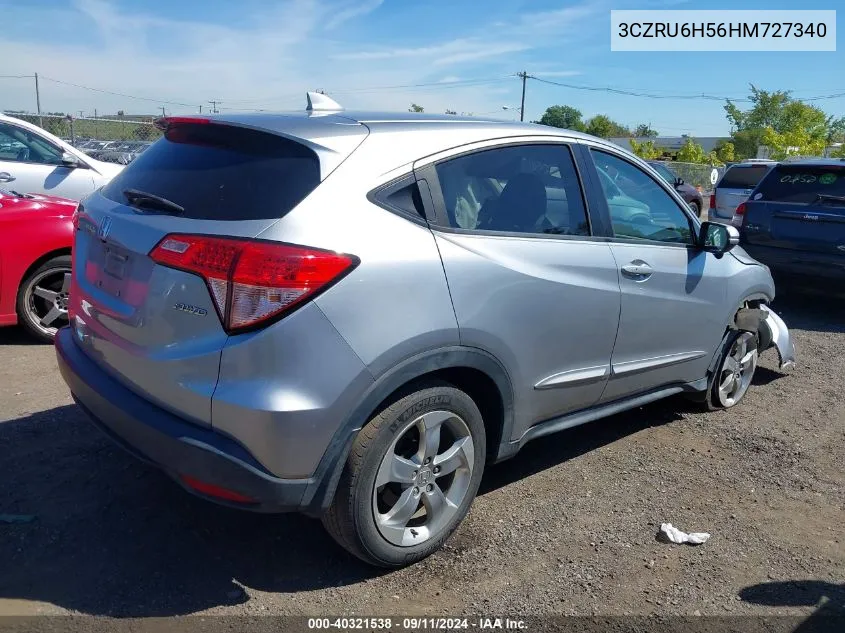 2017 Honda Hr-V Ex VIN: 3CZRU6H56HM727340 Lot: 40321538