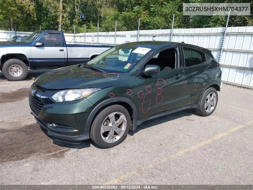 3CZRU5H5XHM704377 2017 Honda Hr-V Ex