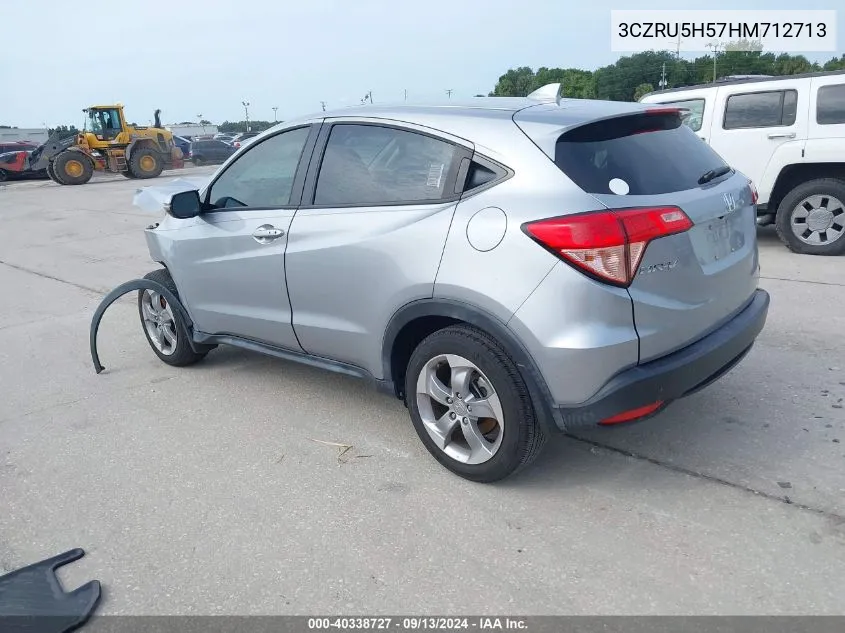 3CZRU5H57HM712713 2017 Honda Hr-V Ex