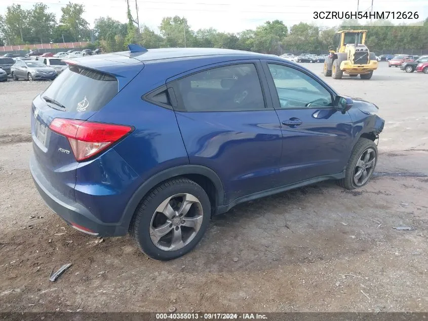 3CZRU6H54HM712626 2017 Honda Hr-V Ex