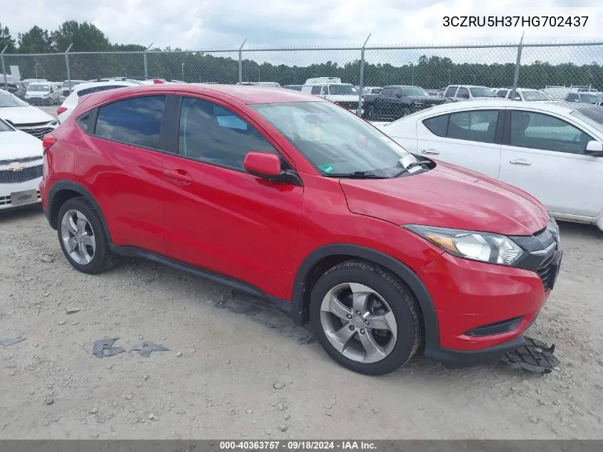 3CZRU5H37HG702437 2017 Honda Hr-V Lx