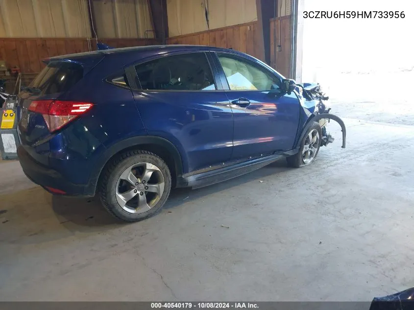 2017 Honda Hr-V Ex VIN: 3CZRU6H59HM733956 Lot: 40540179