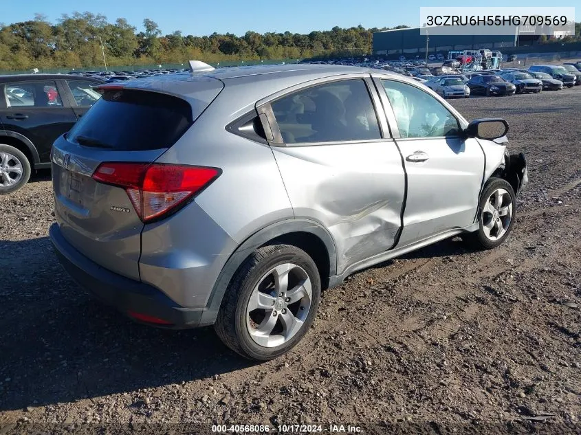 2017 Honda Hr-V Ex VIN: 3CZRU6H55HG709569 Lot: 40568086