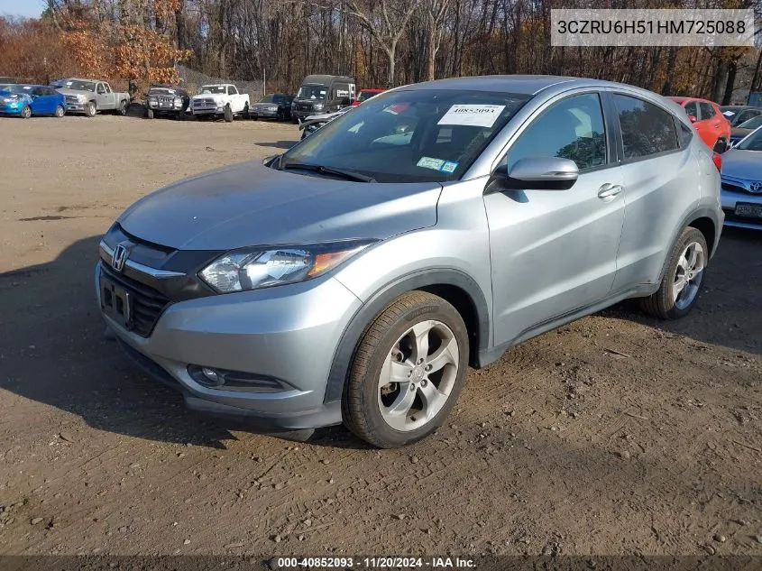 2017 Honda Hr-V Ex VIN: 3CZRU6H51HM725088 Lot: 40852093