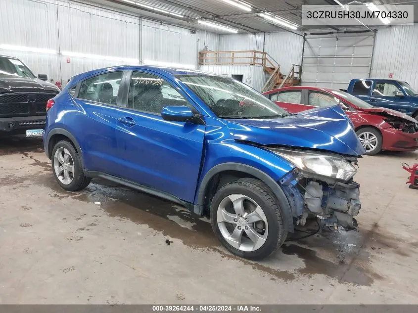 3CZRU5H30JM704330 2018 Honda Hr-V Lx