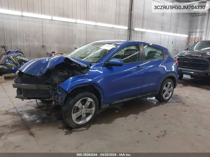 3CZRU5H30JM704330 2018 Honda Hr-V Lx