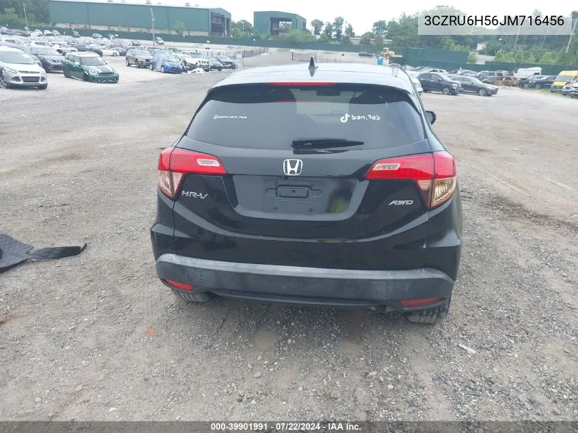 2018 Honda Hr-V Ex VIN: 3CZRU6H56JM716456 Lot: 39901991