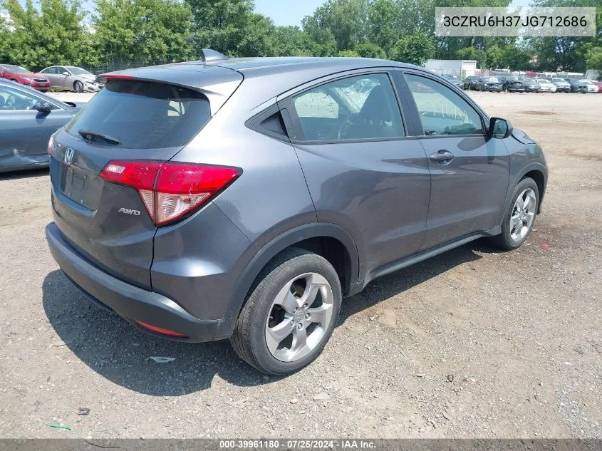 3CZRU6H37JG712686 2018 Honda Hr-V Lx