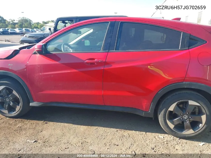 2018 Honda Hr-V Ex VIN: 3CZRU6H57JG702659 Lot: 40058869