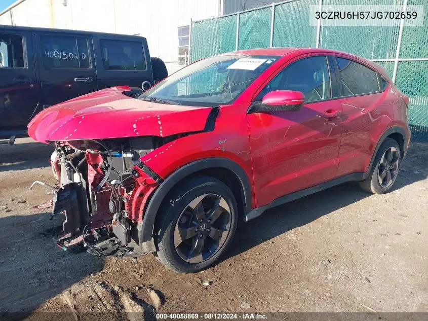 2018 Honda Hr-V Ex VIN: 3CZRU6H57JG702659 Lot: 40058869