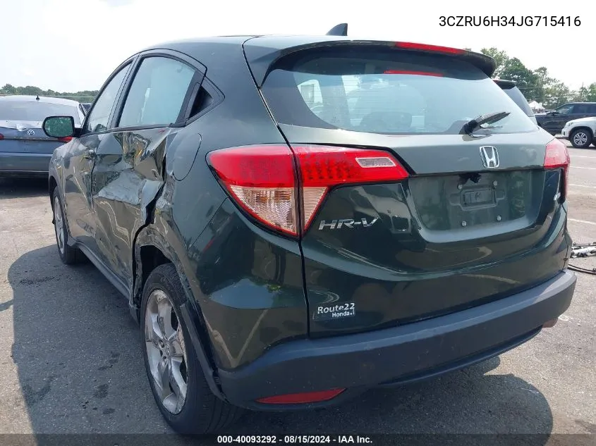 3CZRU6H34JG715416 2018 Honda Hr-V Lx