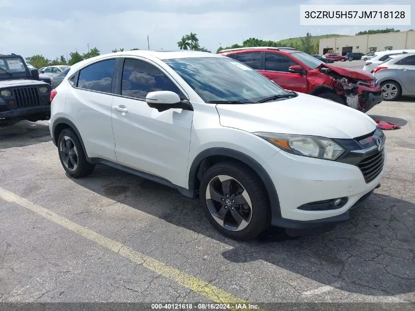 2018 Honda Hr-V Ex VIN: 3CZRU5H57JM718128 Lot: 40121618