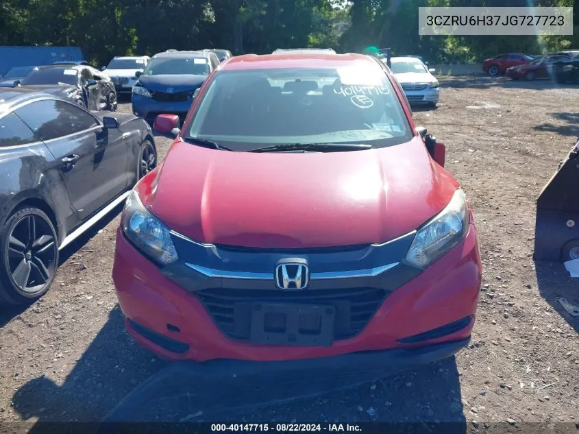 2018 Honda Hr-V Lx VIN: 3CZRU6H37JG727723 Lot: 40147715