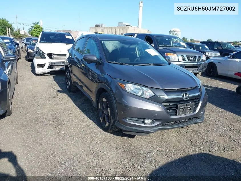 2018 Honda Hr-V Ex VIN: 3CZRU6H50JM727002 Lot: 40157103