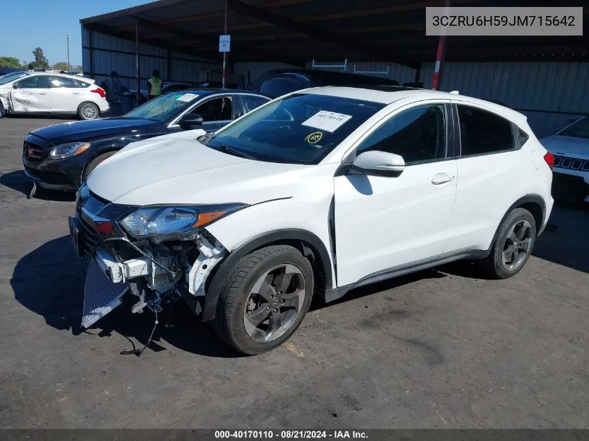 3CZRU6H59JM715642 2018 Honda Hr-V Ex