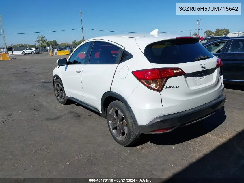 2018 Honda Hr-V Ex VIN: 3CZRU6H59JM715642 Lot: 40170110