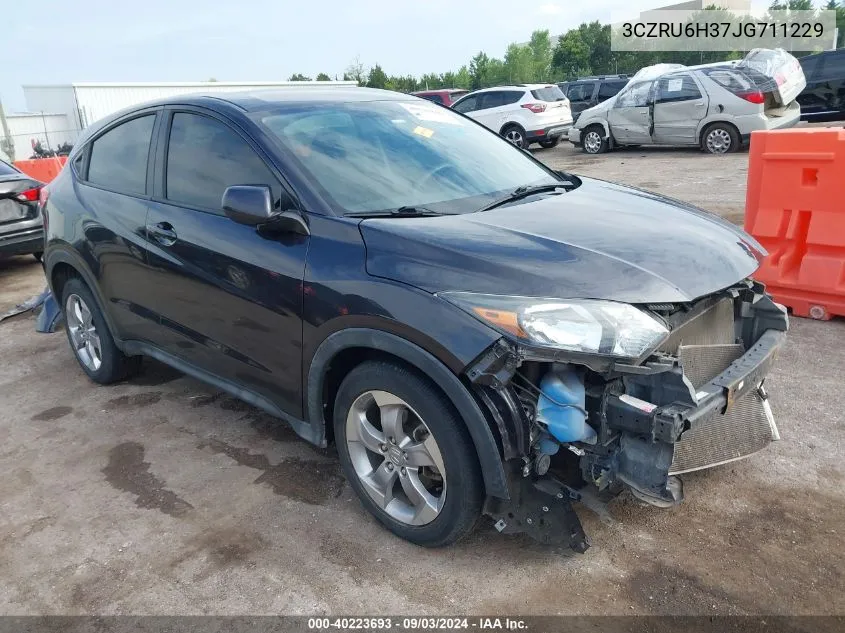 2018 Honda Hr-V Lx VIN: 3CZRU6H37JG711229 Lot: 40223693