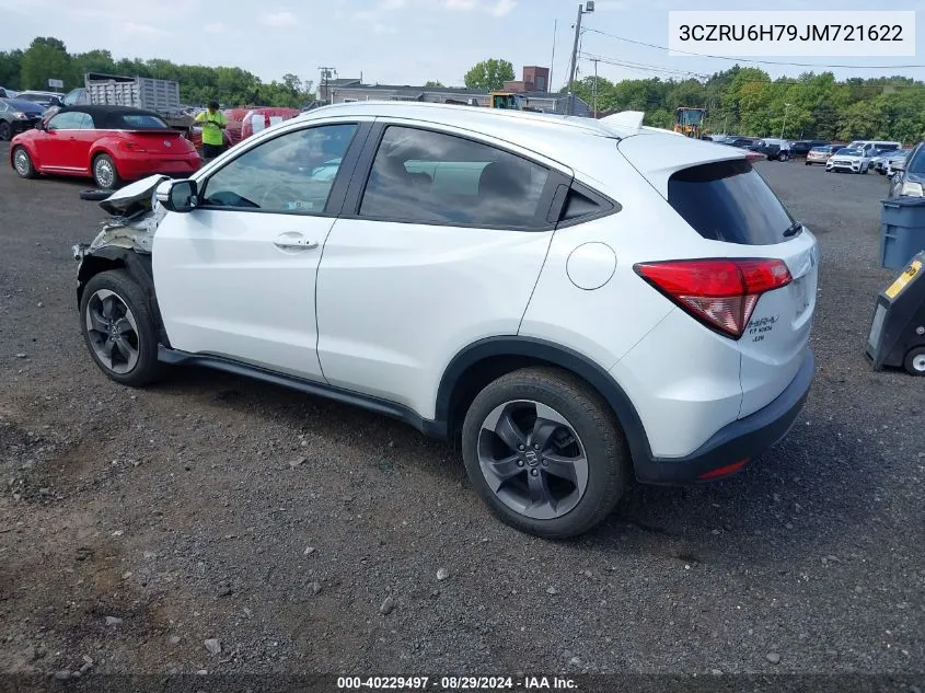 2018 Honda Hr-V Ex-L VIN: 3CZRU6H79JM721622 Lot: 40229497