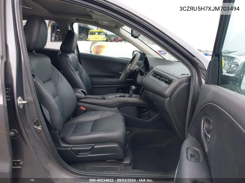 3CZRU5H7XJM703494 2018 Honda Hr-V Ex-L